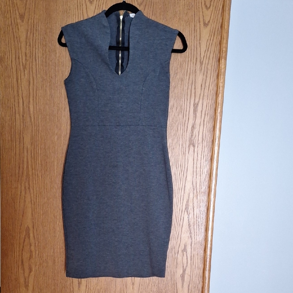 Rolla Coster Charcoal Sleeveless Mini Dress